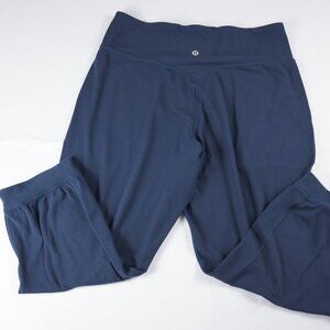 Lululemon Athletica Warm Down Jogger pants, Dark Blue, 28 waist, finished cuffs
